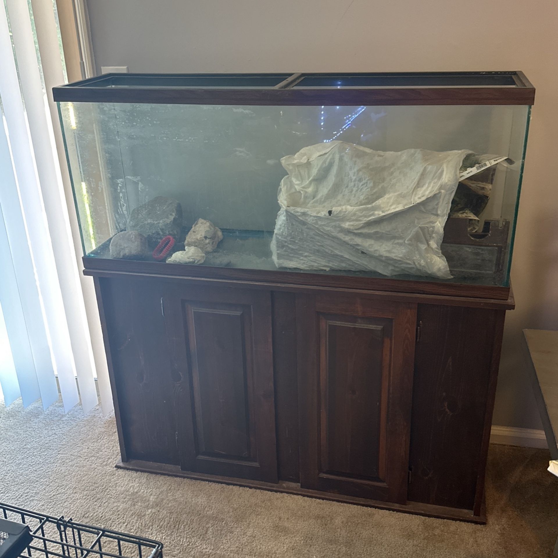 fish tank  55 gallon 