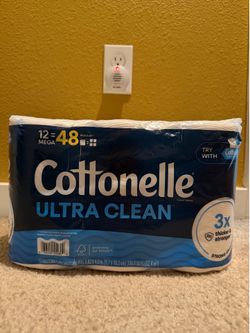 Cottonelle tissue 12 Mega rolls