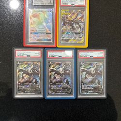 Charizard Pikachu Lugia lot Pokemon psa 10 becket 9