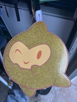Bag backpack Munchlax Pokemon Glitter Wristlet Clutch bag