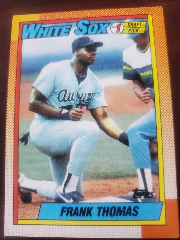 1990 TOPPS FRANK THOMAS ROOKIE