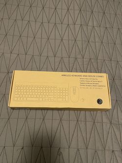 Wireless Keyboard And Mouse Combo 
