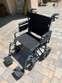 Nova lightweight transport wheelchair