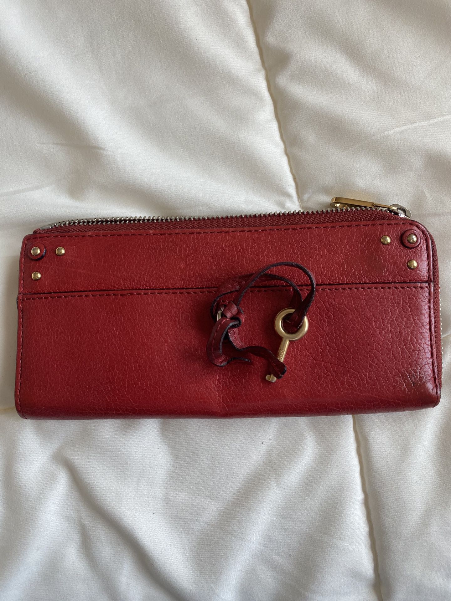Chloe Paddington Red wallet