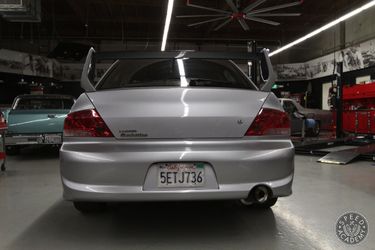 Evo 9 oem rear bumper