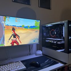 White Gaming Pc Computer Desktop RTX 2080