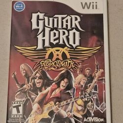 Wii Guitar Hero Aerosmith