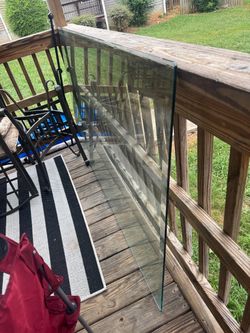 Large square Glass Table Top