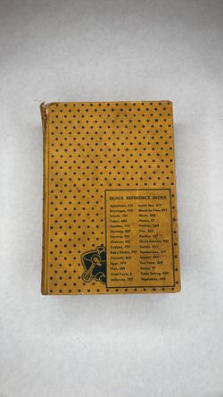 Culinary Arts Cookbook, 1949