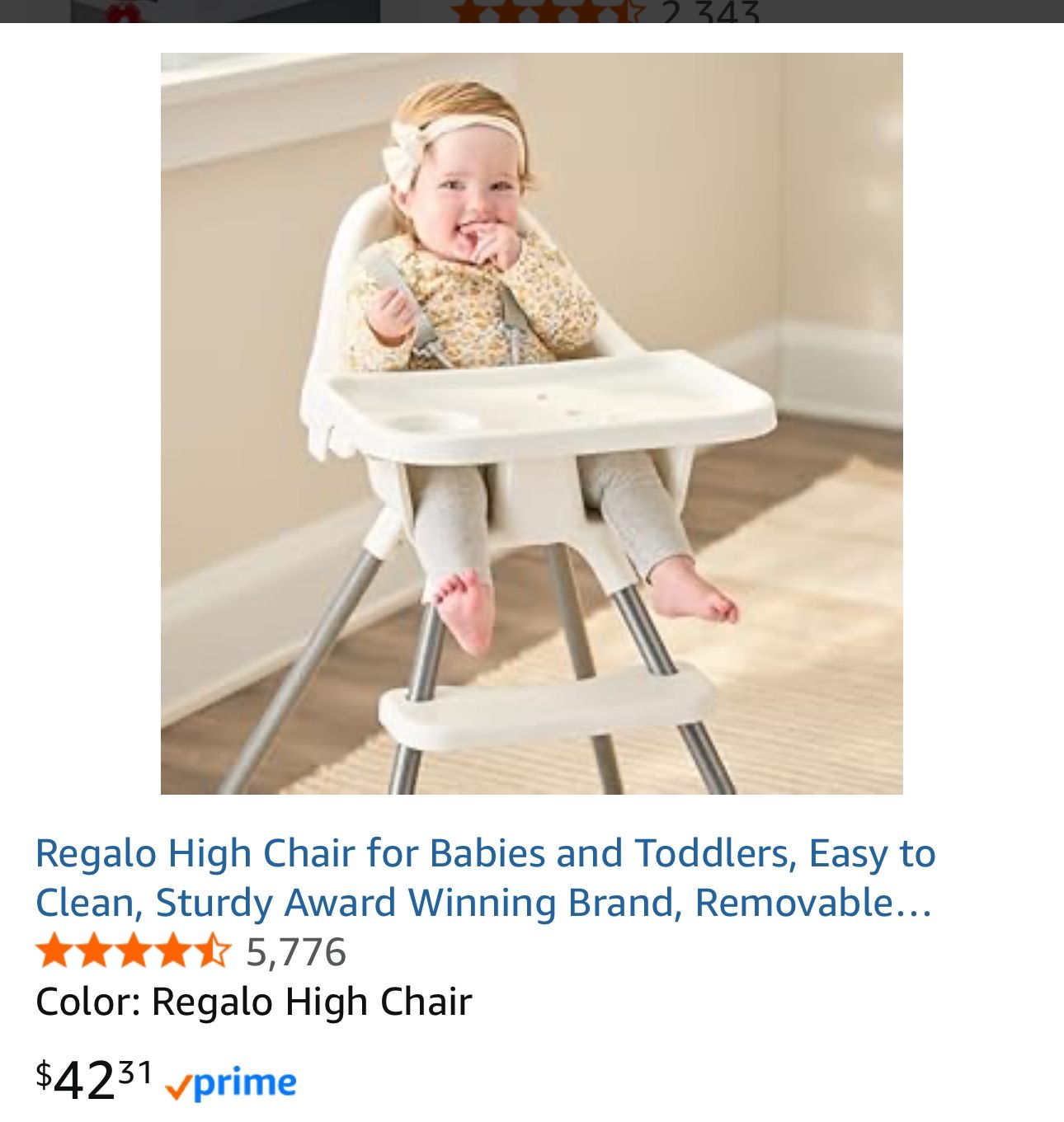 Regalo High Chair
