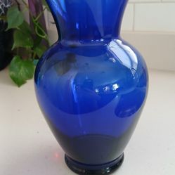 Blue Flower Vase
