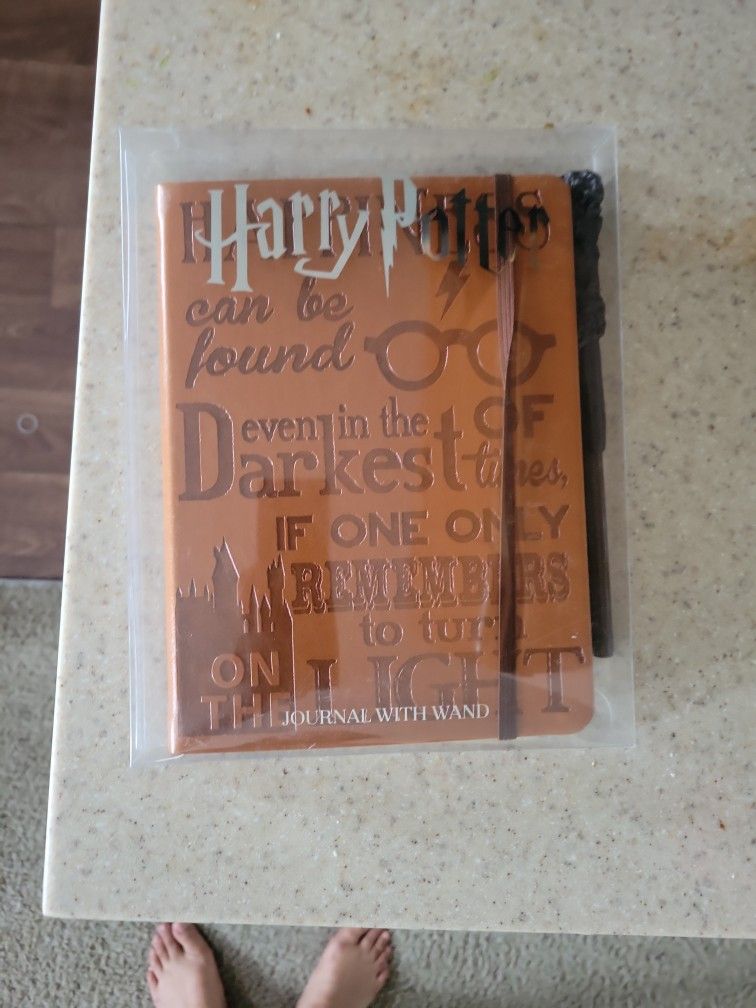 Harry Potter Journal With Wand