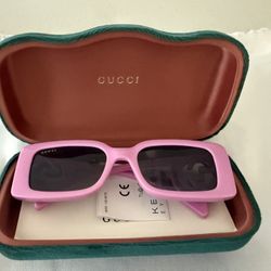 Pink Gucci Sunglasses 