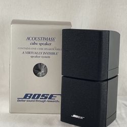 Bose Acoustimass Cube Speaker  (S)