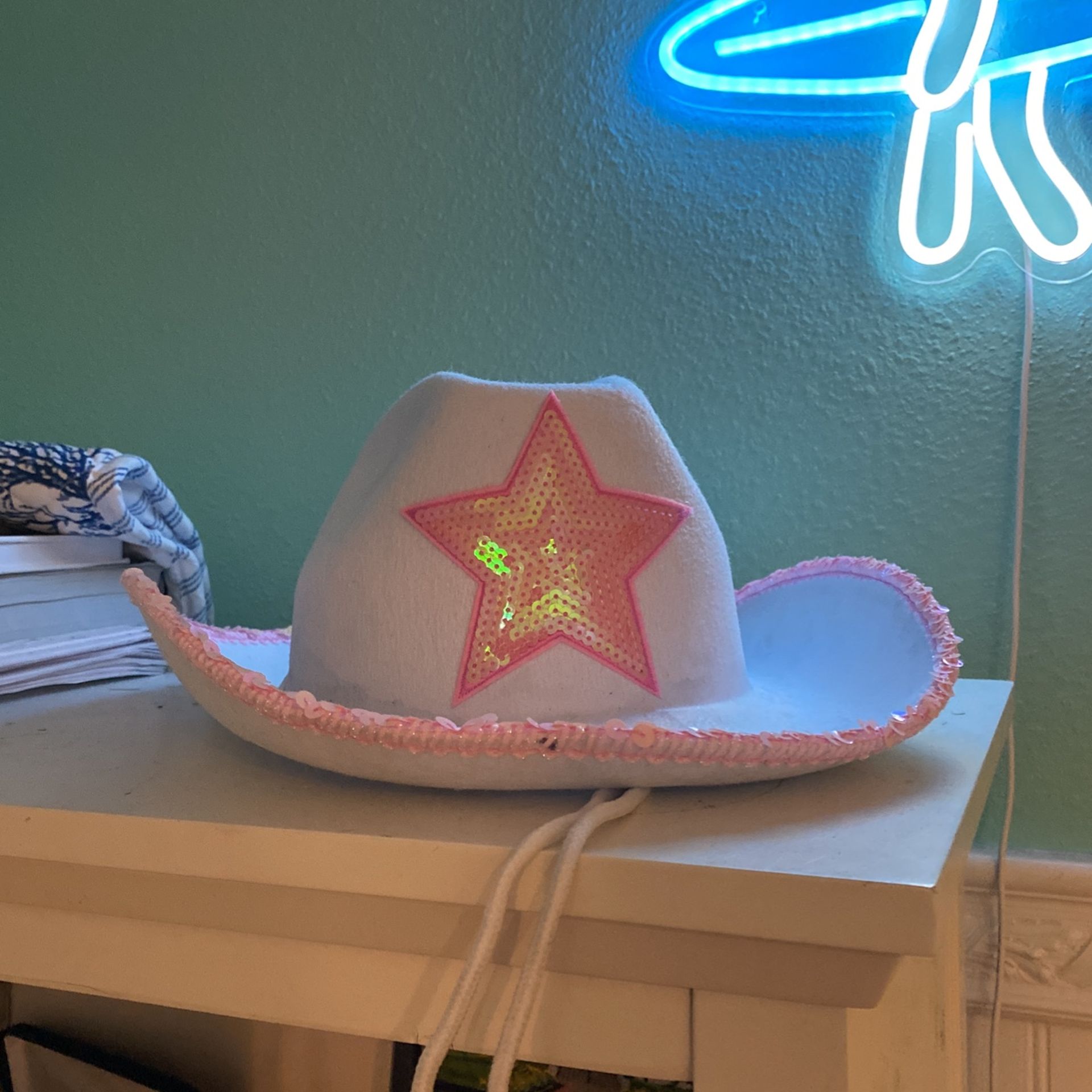 Adorable Medium Pink Cowgirl Hat