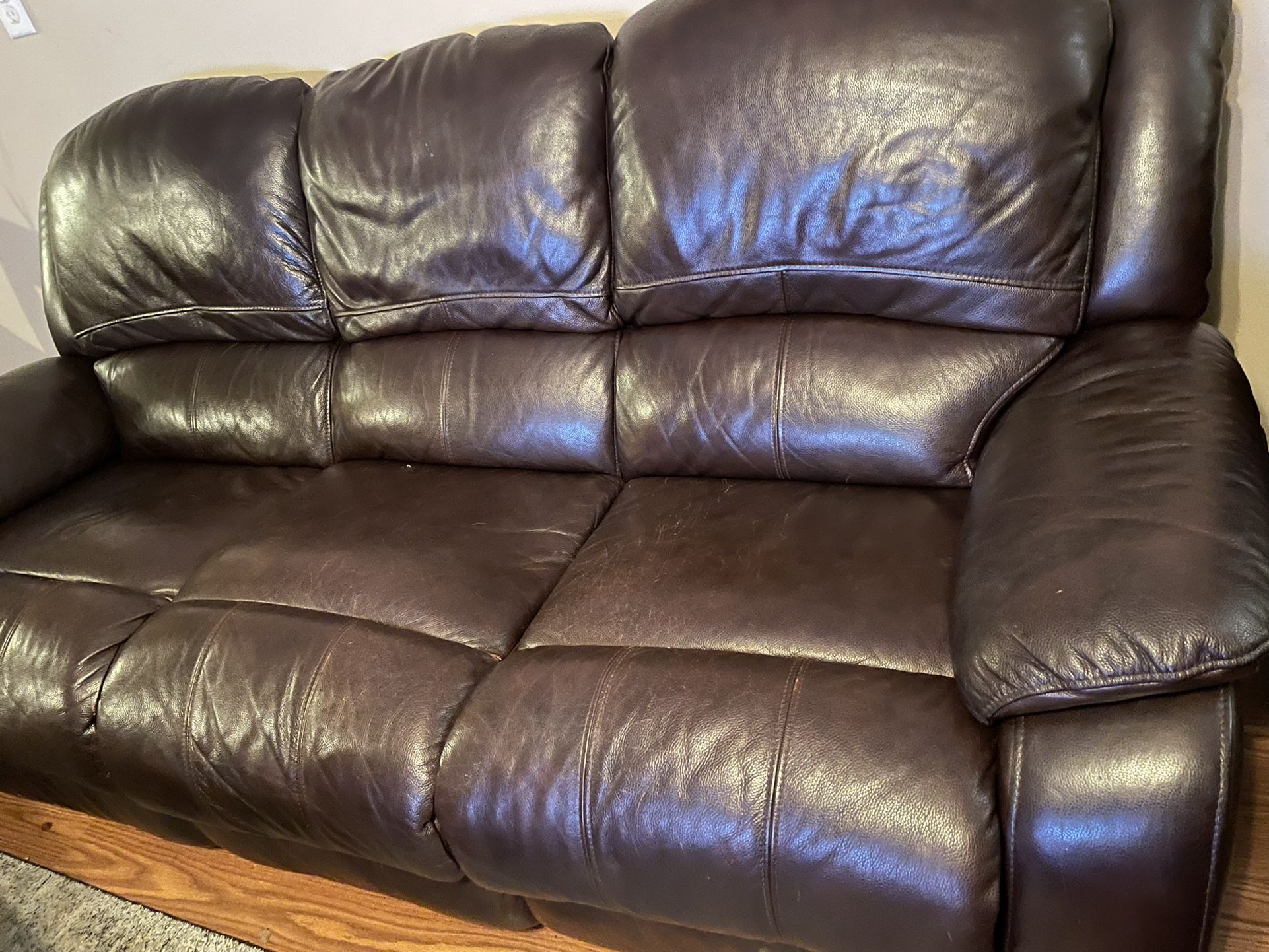 Leather Couch