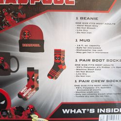 Marvel Deadpool gift box set