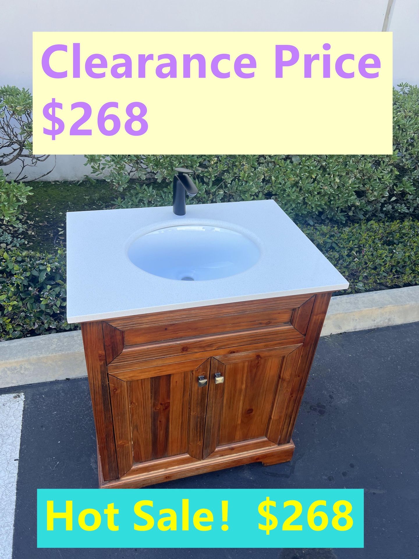 30” single sink bathroom vanity with carrara white marble stone top,All Products : American Fashion Style Bags On Sale