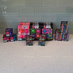 🎁 NeeDoh Quad Squad Sensory Toy – Fidget Toy Stress Ball Set (NEW) 🎁