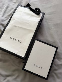 Gucci Shopping Bag and Gift Box Set