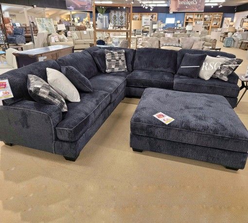 Dark Color L Shape Modular Sectional Couch Set 🌟 Corner Sectional Couch With Reversible Soft Cushions Color Options 