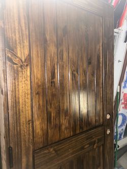 Front entrance doors