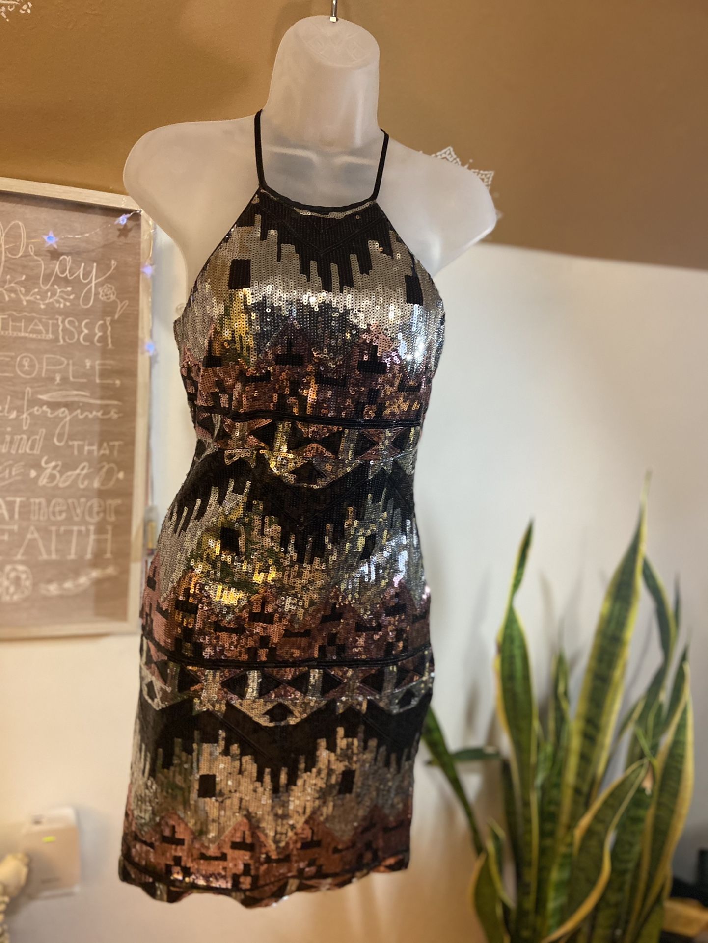 New Sequin Bodycon Dress