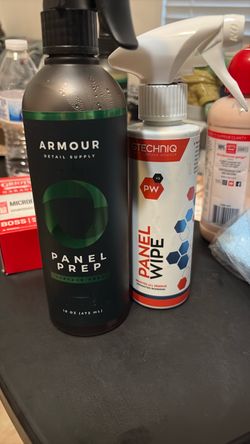 Panel prep spray