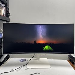 LG 38 Inch Curved Monitor - 144hz - 3840x1600 - For Sale Or Trade 