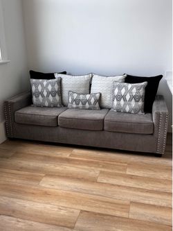 Grey couch