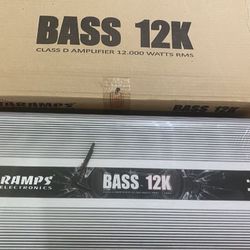 New Taramps Bass12k 12000w RMS High Power Amplifier  $700 ( 1 Available) 