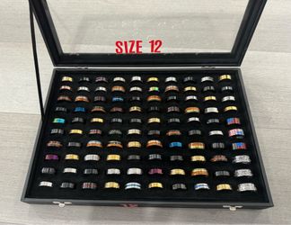 MEN’S RINGS, brand new, $10 each ring, available all sizes (please see attached pictures and video)