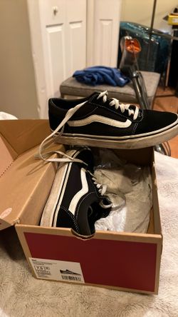 Black Vans 