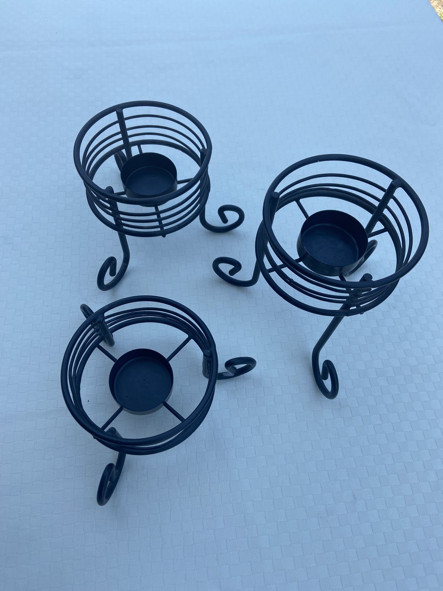 Metal Candle Holders