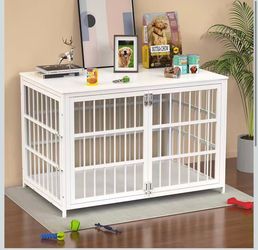 Heavy Duty Dog Crate Furniture, Various Sizes & Colors Optional,