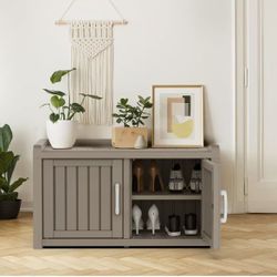 Shoe Cabinet Waterproof UV-Resistant,Storage  $40