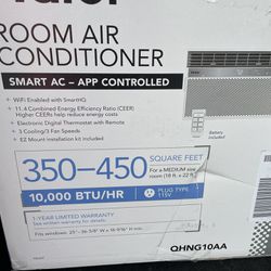 New Haier 10,000 BTU Air Conditioner