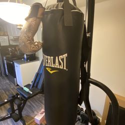 Everlast Heavy Bag And Stand 