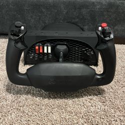 Honeycomb Aeronautical flight yoke for simulation