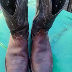 mens leather boots size 12 d