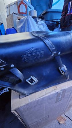 Harely Davidson Leather Saddlebags