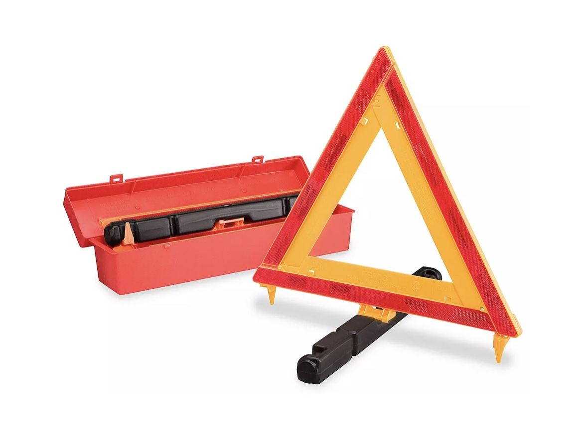 Uline Highway Warning Kit H-2589, Include Three 17” Triangles 