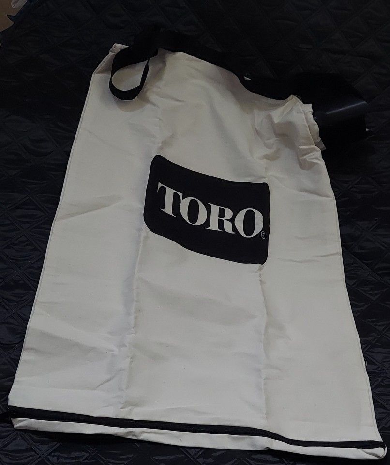 Toro Leaf Blower 51503 Bottom Zip Replacement Bag, Beige