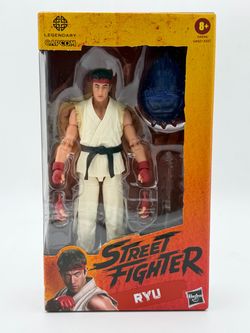 New & Sealed Street Fighter Ryu Figure 6-Inch Collectible, 2026 Legendary Capcom