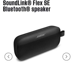 BOSE Soundlink flex Se Bluetooth Speaker 