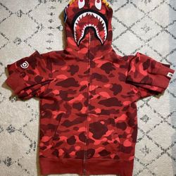 Red Bape Hoodie Size S