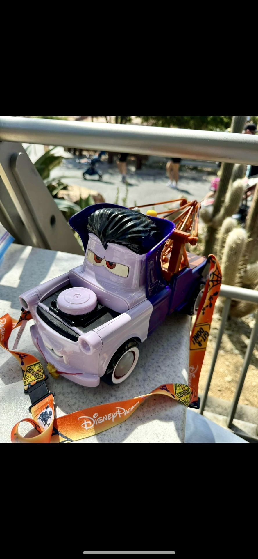 2024 DISNEY PARKS VAMPIRE TOW MATER POPCORN BUCKET HALLOWEEN