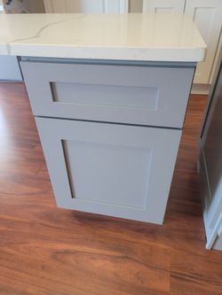 Shaker Grey File Cabinet - 28-1/2" High 18" Wide