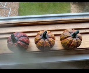 Wood Pumkins