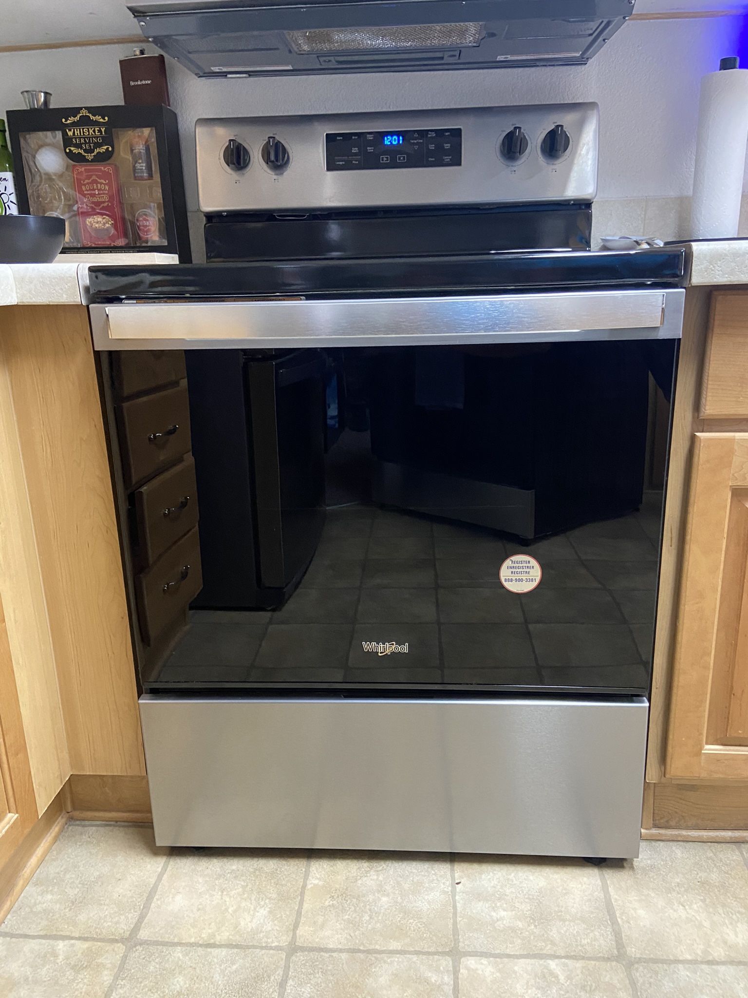 Whirlpool Electric Range Stove